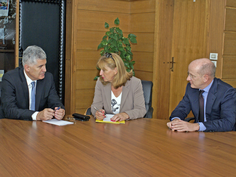 The Chairman of the House of Peoples, Dr. Dragan Čović, spoke with the Ambassador of the Federal Republic of Germany

